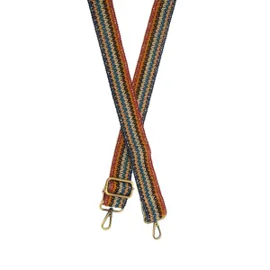 1.5" Multi Seven Row Woven Guitar Strap