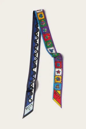 Iride And Festa-Print Silk-Twill Scarf