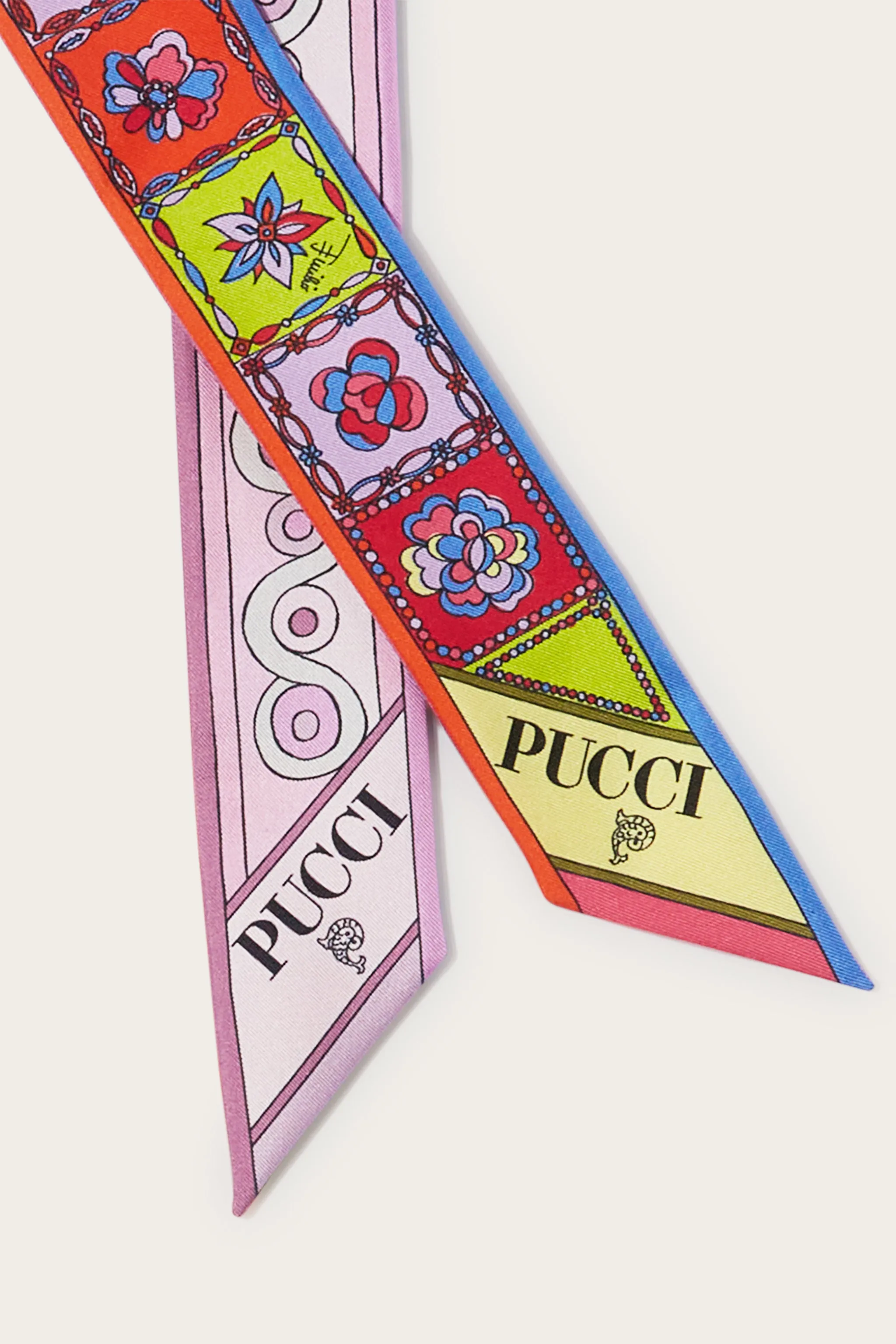 Iride And Festa-Print Silk-Twill Scarf