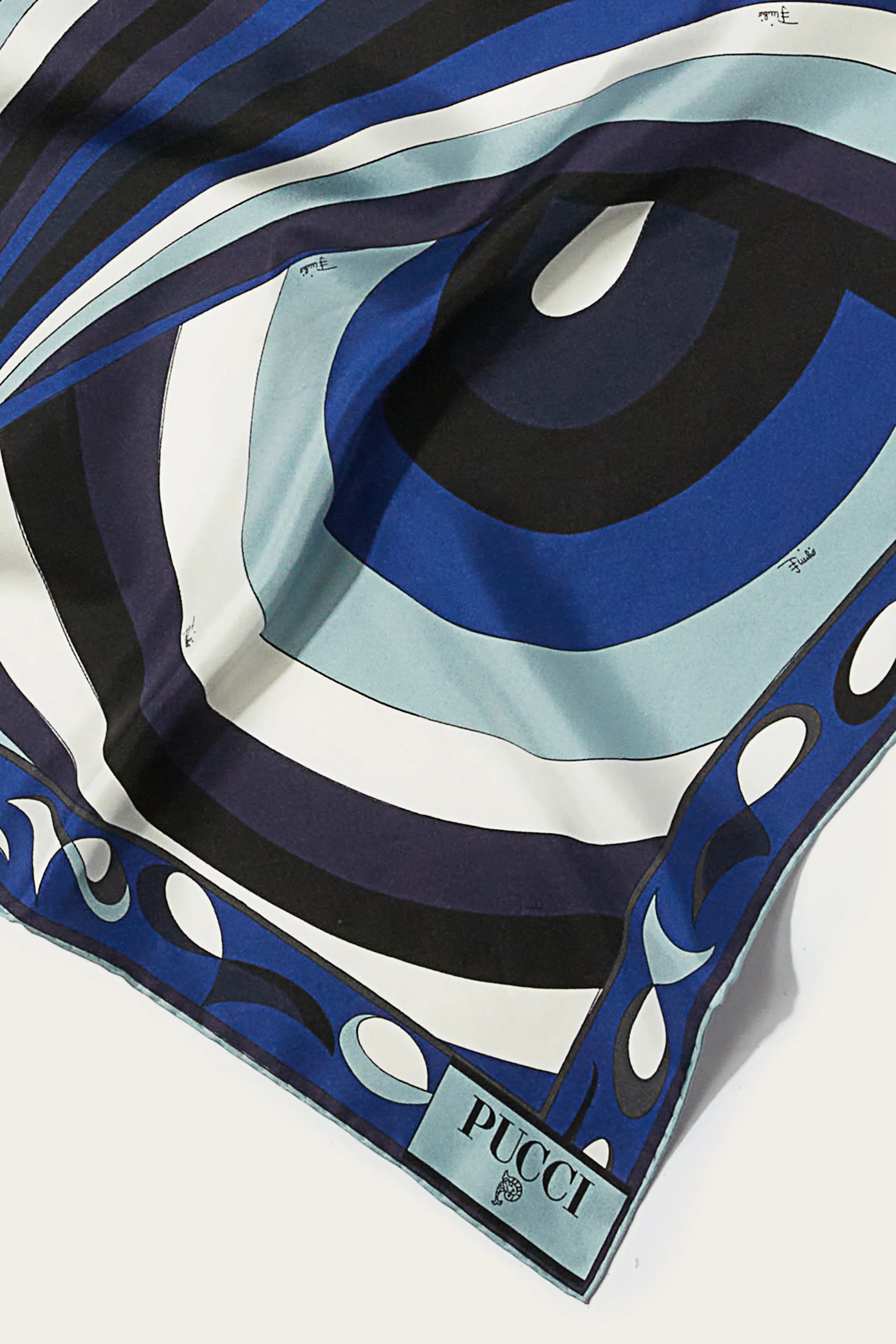 Iride-Print Small Silk-Twill Carré