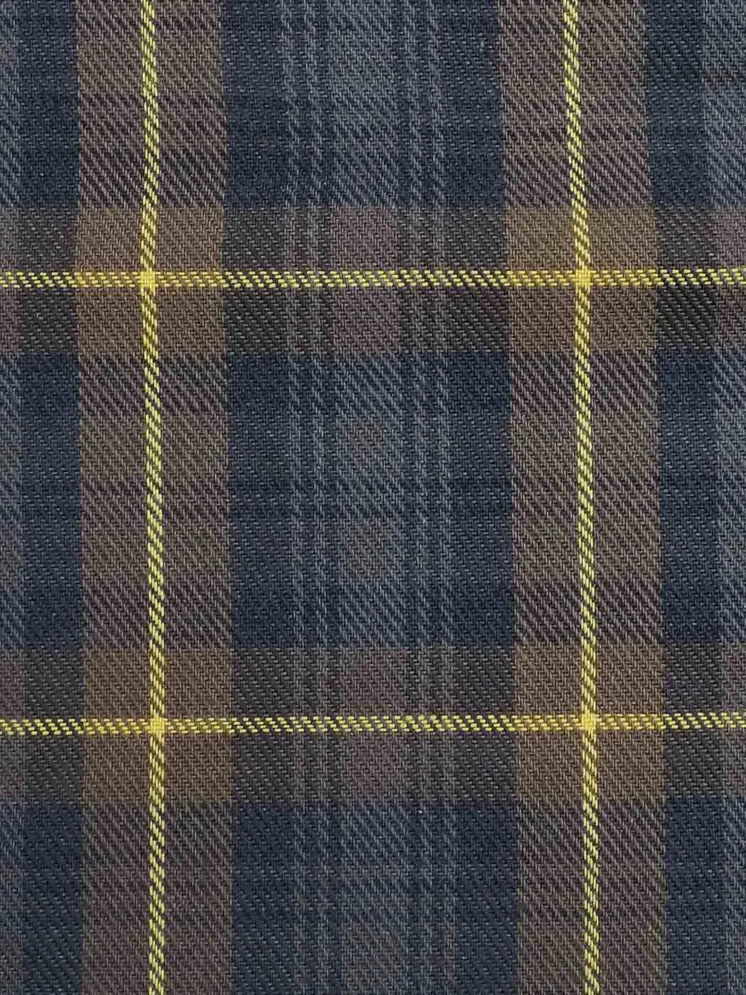 Organic Cotton , Recycled Poly & Spandex Mid-Weight Flannel（GP52D040F）