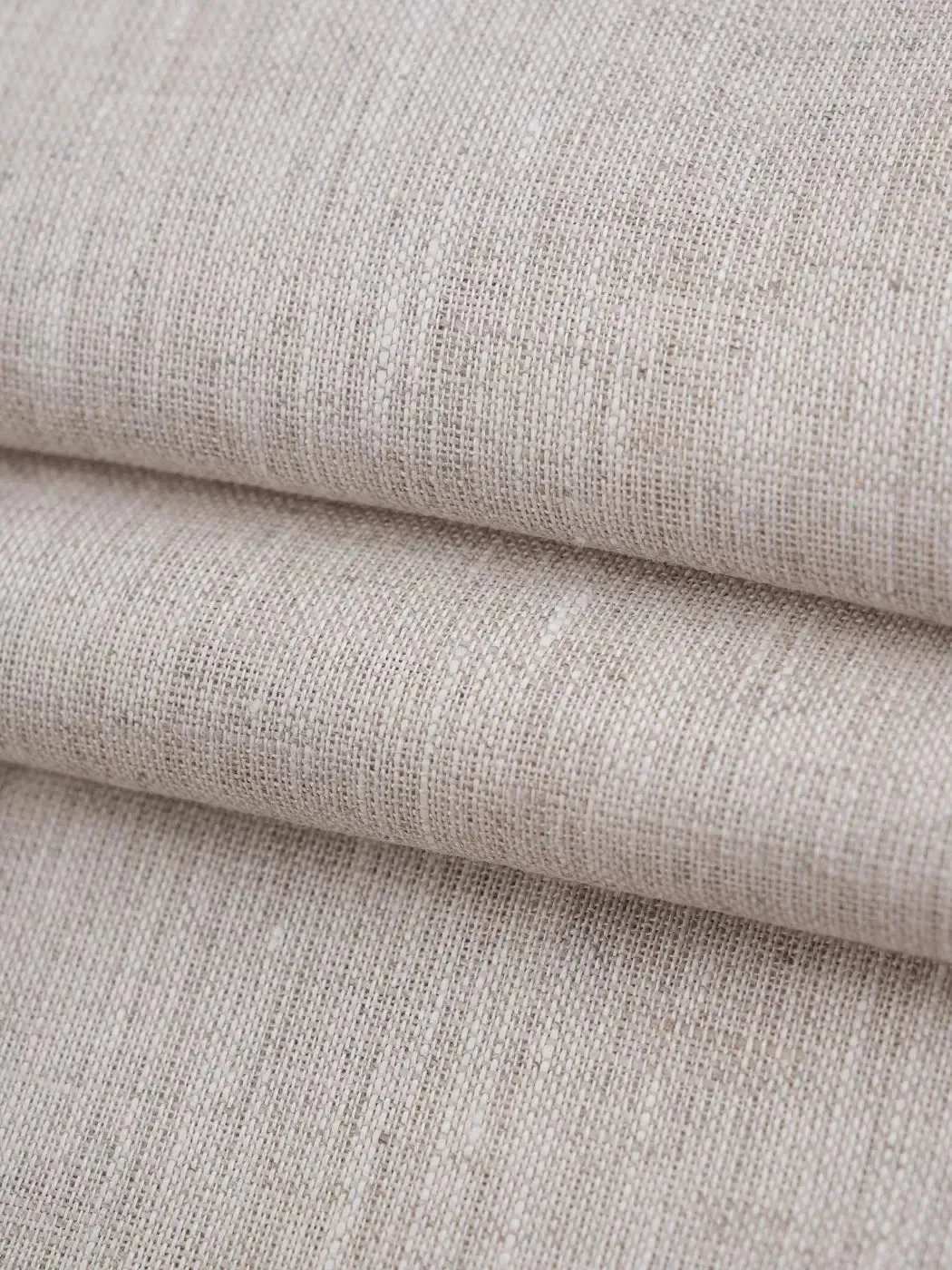 Pure Organic Linen Mid-Weight Plain Fabric ( FL5000 ）